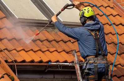 Démoussage et hydrofuge de toiture à Bégole